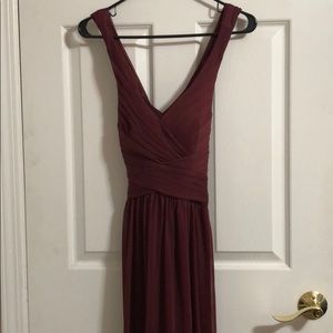 David’s Bridal bridesmaids dress